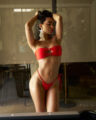 BLOOM TOP - HOT RED