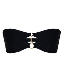 BLOOM TOP - BLACK