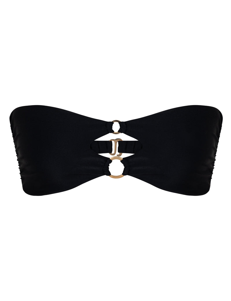 BLOOM TOP - BLACK