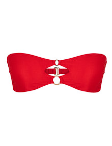 BLOOM TOP - HOT RED